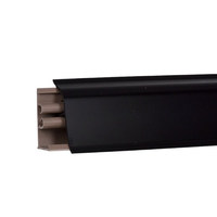 Плинтус Черный матовый 4,2м № LB381-6051В