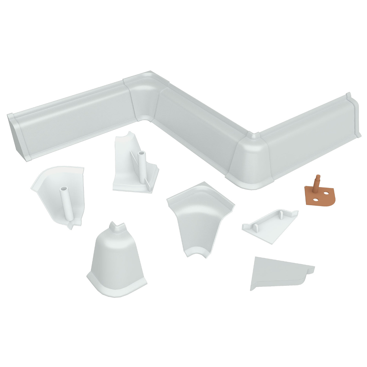 Комплект заглушек Белый № LB38RUS-11