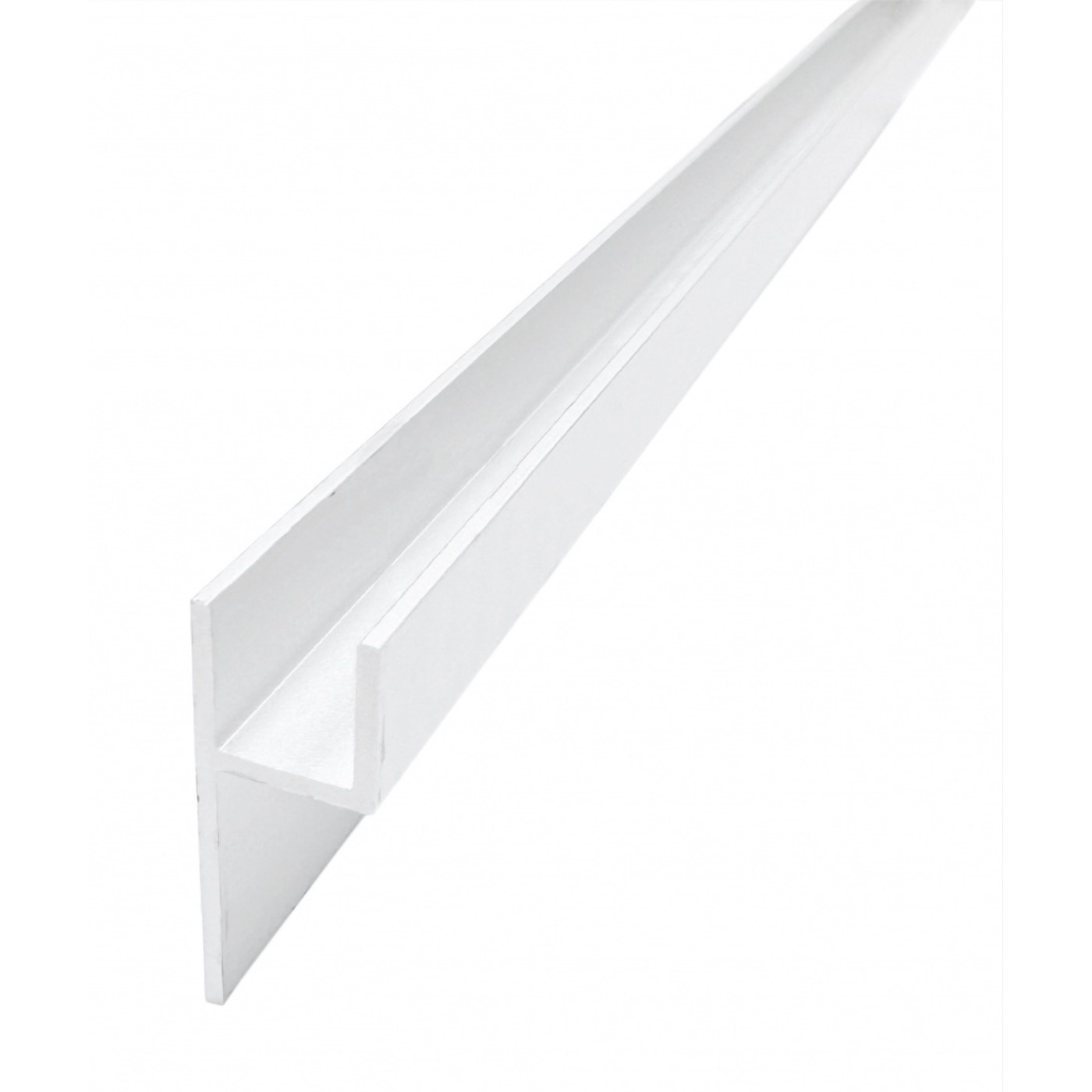 Плинтус Ч-образный  Белый матовый 3м № LB6-А011