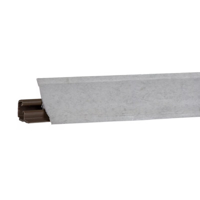 Плинтус Бриллиант белый 3м №LB23RUS-36 (кз № LB23-6014)