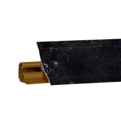Плинтус Мрамор лацио черный 3м №LB23RUS-89 (кз №LB23-12)