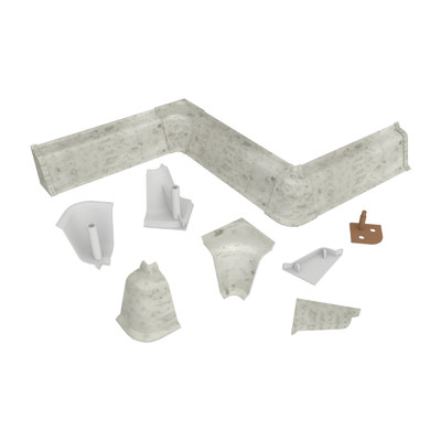 Комплект заглушек Кашемир белый № LB37,38-464 (крашенный)