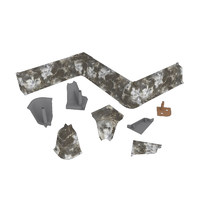 Комплект заглушек Королевский опал № LB37,38-6073