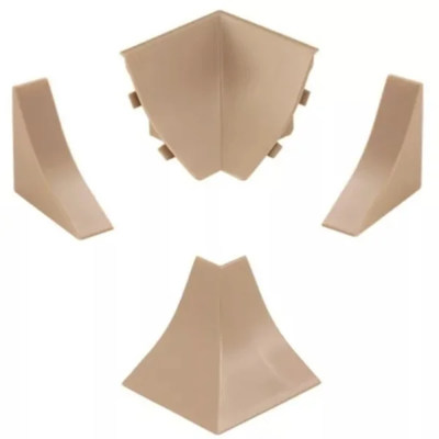 Комплект заглушек Светло-бежевый 27  к плинтусу №LB32