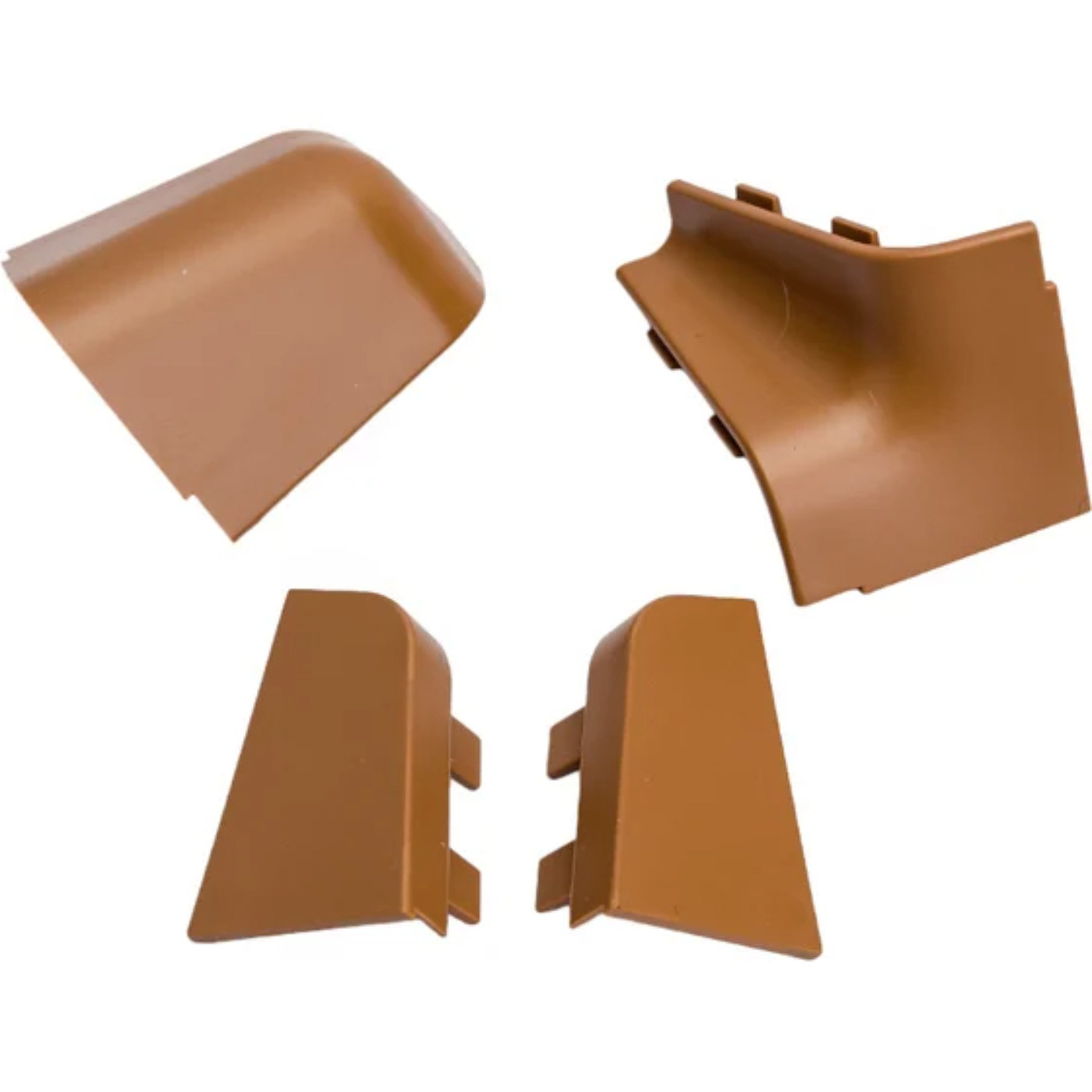 Комплект заглушек Коричневый 21 к плинтусу №LB32