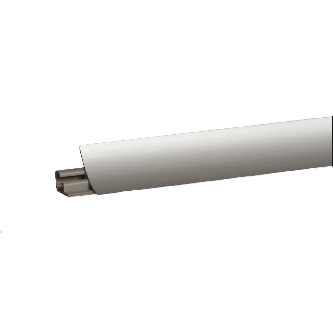 Плинтус Лира Белый матовый 3м №LB23-А011