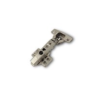 Петля с монт. планкой и аморт. EVA Initial 2way 4D, накладная, clip on, 90/105*, 48мм (уп100 шт) 00-00003185