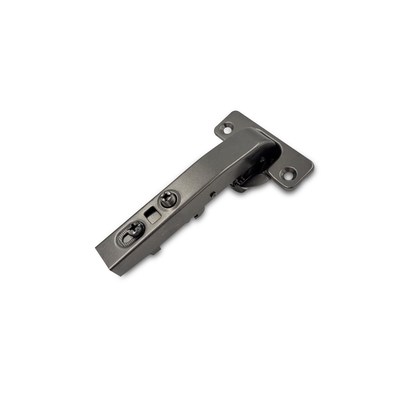 Петля с амортизатором EVA Advance soft, под фальшпанель дл.плечо, (180/95), 48мм, черный никель 00-00004018