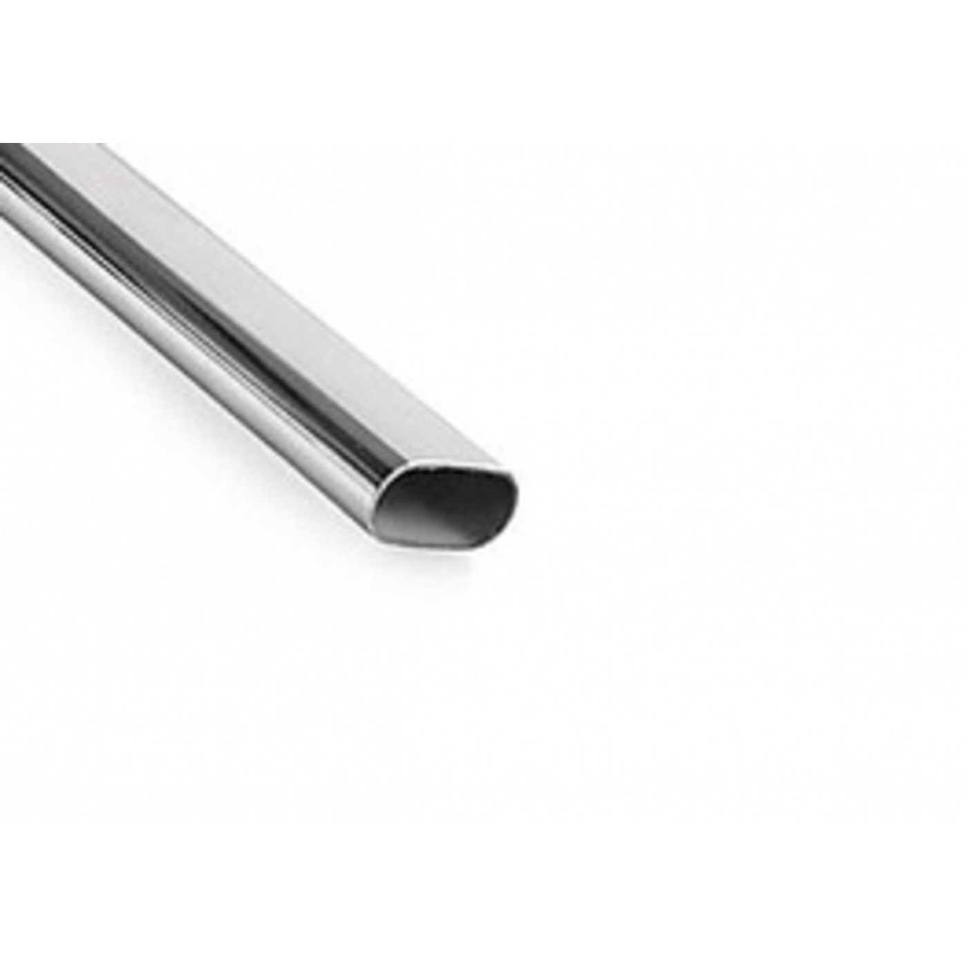 Труба овальная L-3000 (30*15*0.8) хром