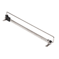 Вешалка выдвижная L350мм, хром/черный GRIDLI AKS 113952 (старый код 12942)