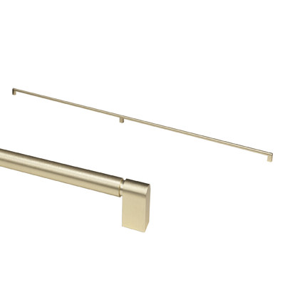 Ручка меб. скоба алюм. TIMELESS 1192/1205 брашированное золото, AKS 112964