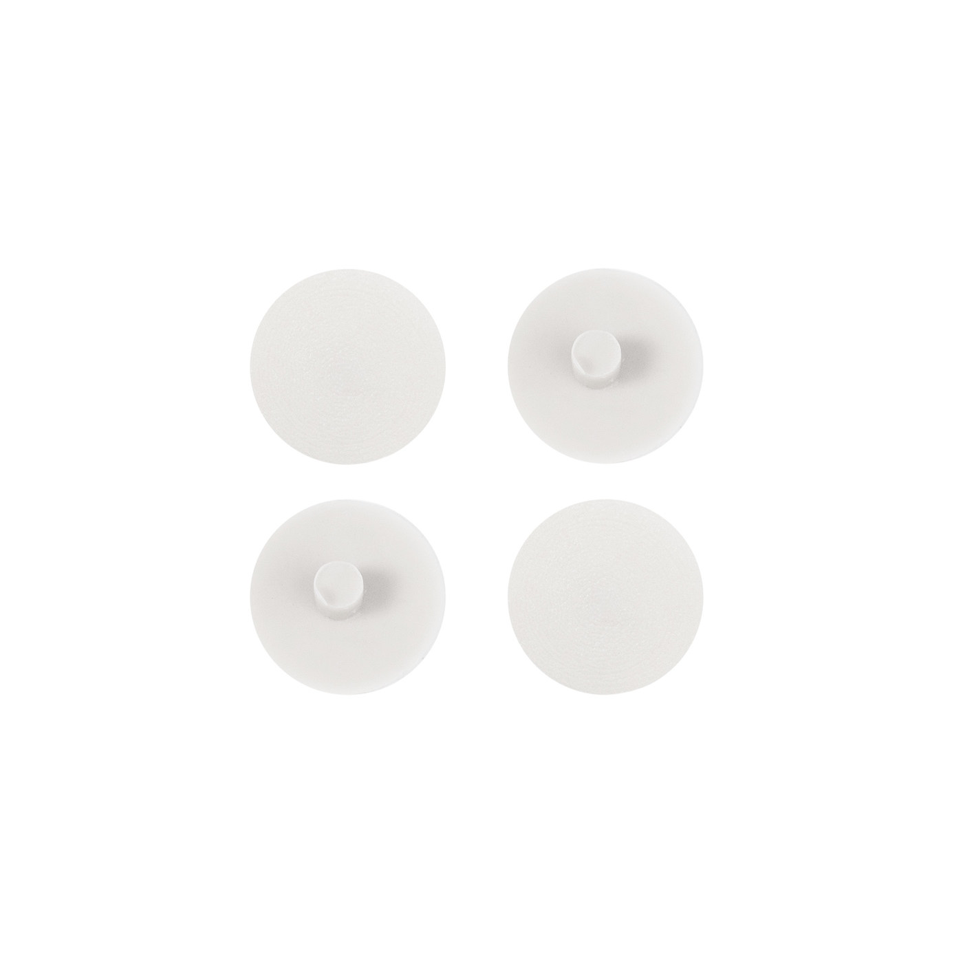 Заглушка к эксцентрику (02 белый) упак 1000 шт. РП AKS 13275