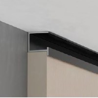 Потолочный плинтус Р013 Шампань матовый (2800х11) Ultra Wall 91104