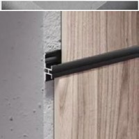 H-профиль U-дизайн Р010 Черный матовый (2800х17) Ultra Wall 91117