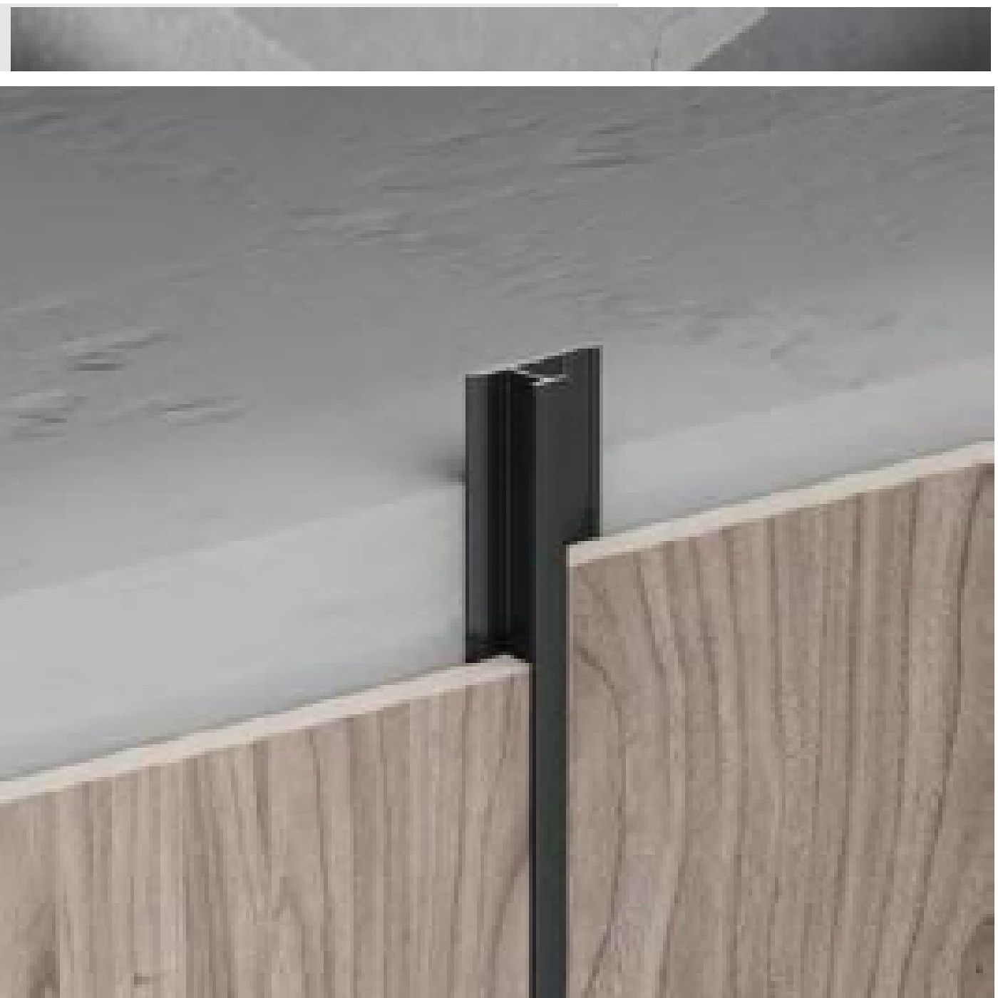 H-профиль Р010 Черный матовый (2800х17) Ultra Wall 91118