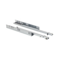 Направляющая скрыт. монт. L-450 с доводчиком ДСП до16mm насадной монтаж AKS 3/4 с фиксаторами AKS 113086