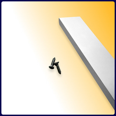 Ручка торцевая FP525 128мм, матовый хром (25/250) 62955