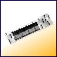 Ручка торцевая FP525 160мм, матовый черный (25/250) 62953