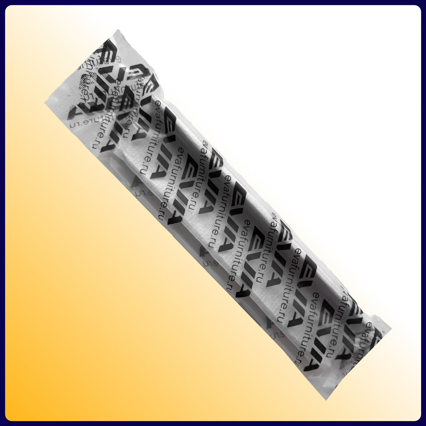 Ручка торцевая EVA BALANCE 160мм (L197мм), черный матовый MBA (уп25 шт) 3480