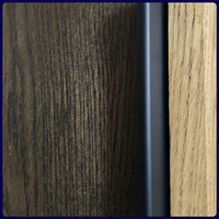 Ручка торцевая EVA BALANCE 768мм (L897мм), черный матовый (уп50 шт) 3512