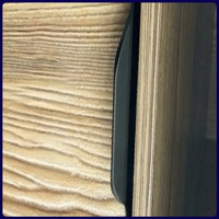 Ручка торцевая EVA SCANDI 512мм (L597мм), черный матовый (уп30 шт) 3565