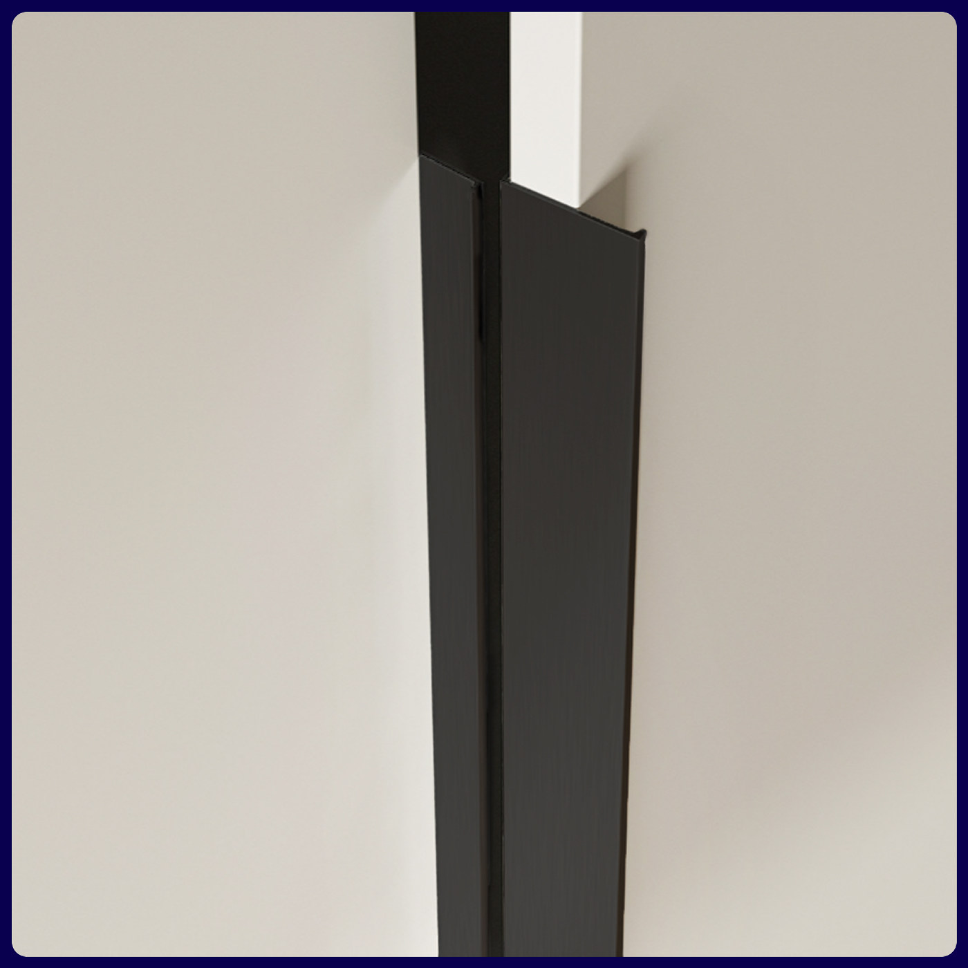 Ручка-профиль INSIDE 3,5м черный AKS 79285