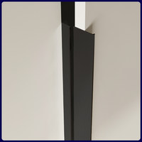 Ручка-профиль INSIDE 3,5м черный AKS 79285