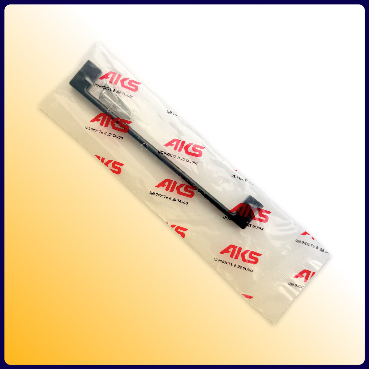 Ручка мебельная скоба мет. ARKADA-128 черный матовый AKS 81245