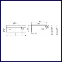 Ручка INSIDE-192 матовый черный AKS 100518