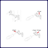 Петля накладная 09, 48mm  h2  55гр AKS  77794 (250)