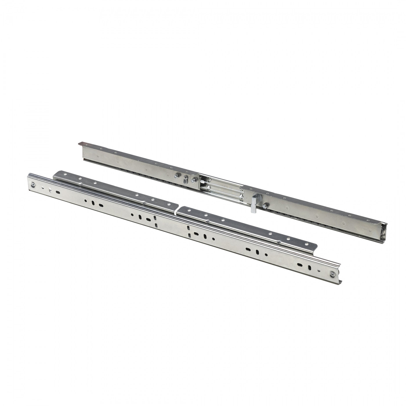 Механизм для раздвижных столов внешний синхронный со стопором L-520 мм AKS 114320