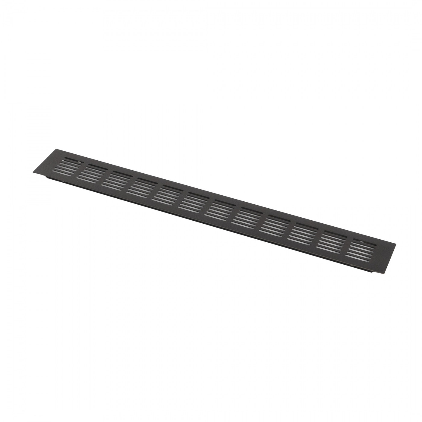 Решетка вентиляционная 480х60мм темно-коричневая алюминий AKS 115996