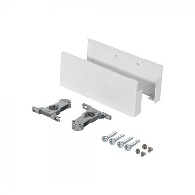 Держатель передней стенки внутреннего ящика H84 Slimbox Evolution белый AKS 113187