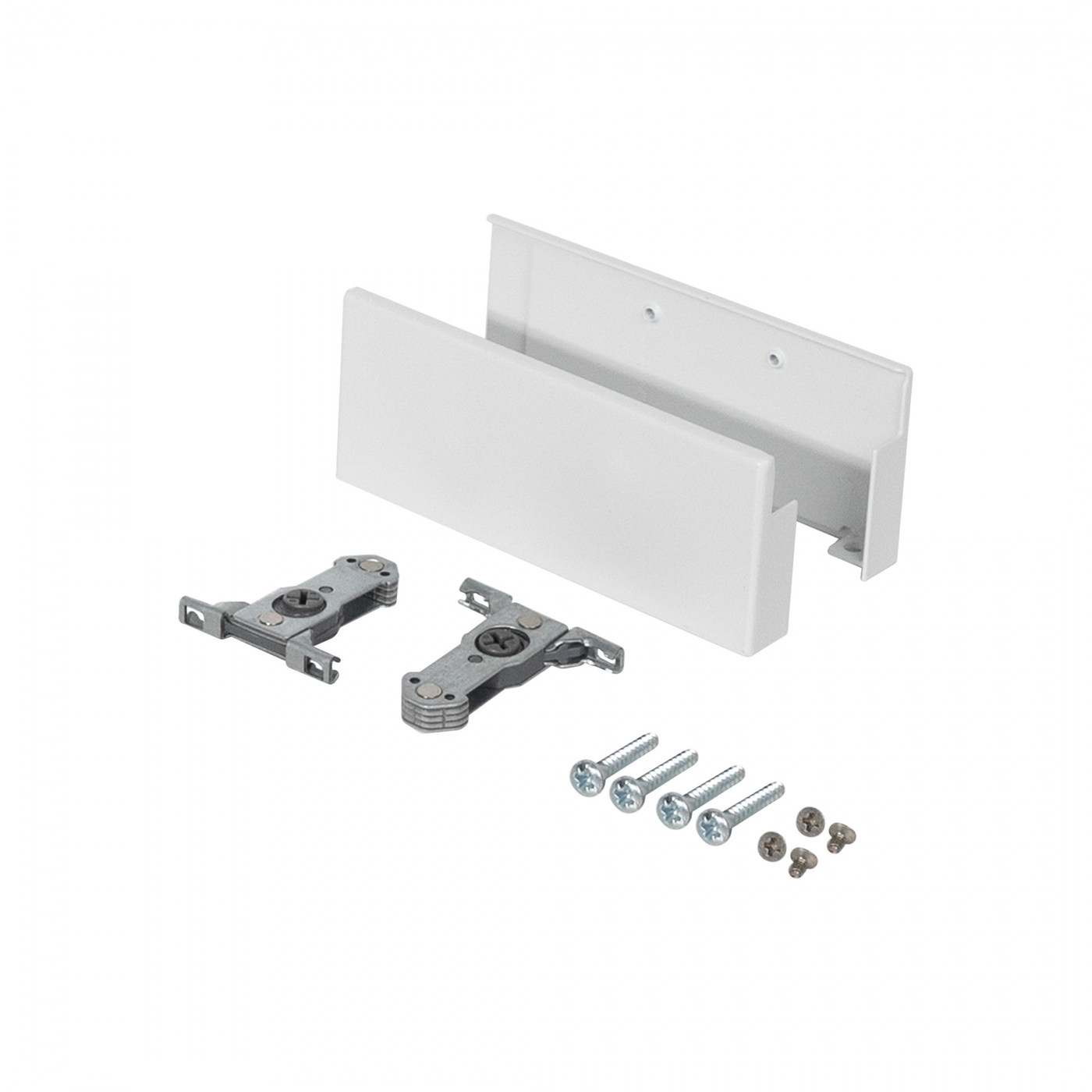 Держатель передней стенки внутреннего ящика H84 Slimbox Evolution белый AKS 113187
