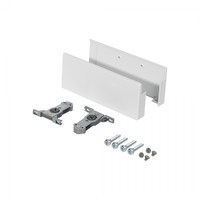 Держатель передней стенки внутреннего ящика H84 Slimbox Evolution белый AKS 113187