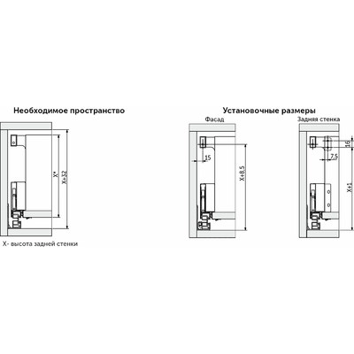 Рейлинг к Slimbox Evolution L-500 графитAKS 117345