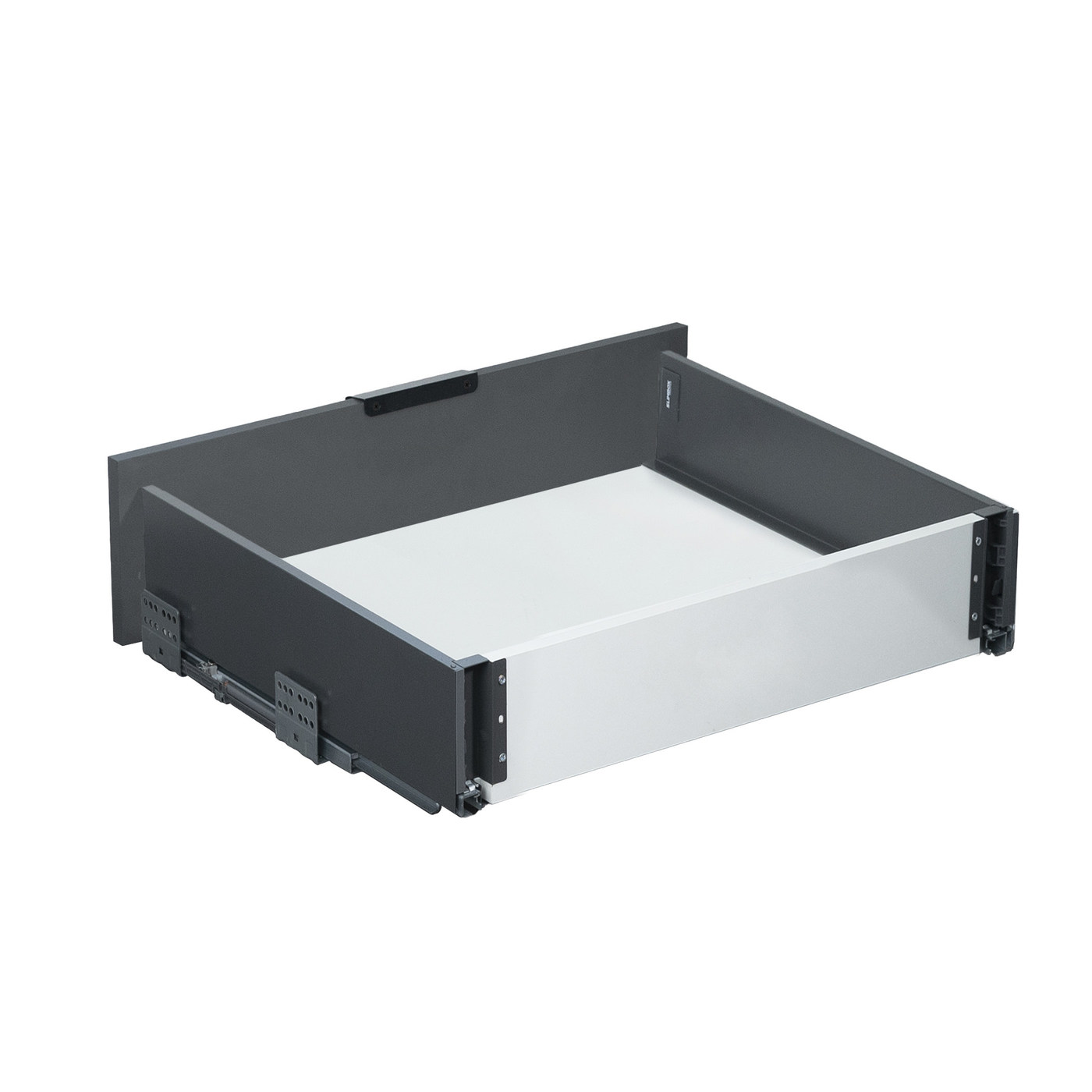Slimbox Evolution L-500 H116 графит  плавн.закр. ДСП16мм AKS 117349