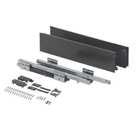 Slimbox Evolution L-500 H116 графит  плавн.закр. ДСП16мм AKS 117349
