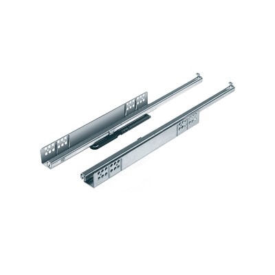 Направляющие скрыт.монтажа EVA Quadro част. выдвижения с дов. без фиксатора 450мм (уп10 шт) 3354