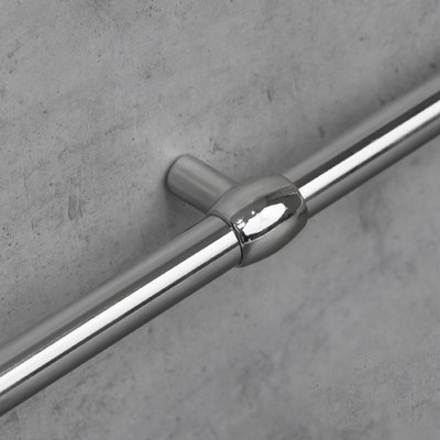 Держатель ретро, труба d16 хром AKS 11372