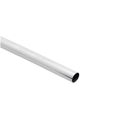 Труба d25 L-3000 (1,4кг/1,0мм), хром AKS 22111