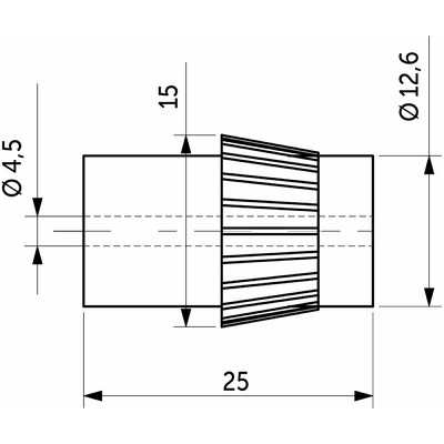 Соединитель пластиковый трубы d16 белый AKS 124148