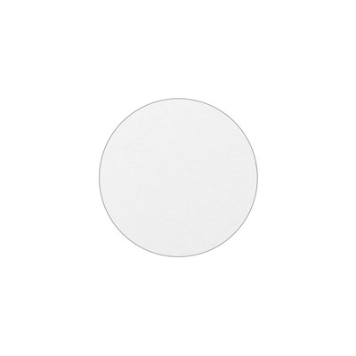 Заглушка самоприлипающая к эксцентрику белый гладкий (04) 1 упак. - 100 л AKS (лист-70шт.) 103306