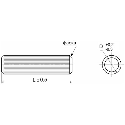 Шкант деревянный 6*30 (уп/2тыс.шт) эвкалипт AKS 83557