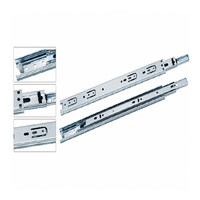 Направляющие шариковые h42 L-550 (0,8мм/40гр) (15шт) BRILON