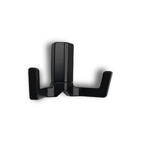 Крючок двухрожковый EVA ANGLE / черный матовый BLmatt 4303 (25 шт.)