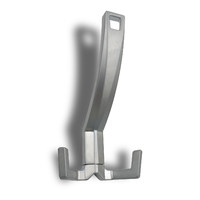 Крючок трехрожковый EVA ANGLE / алюминий матовый SC 4306 (20 шт.)