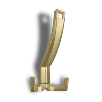 Крючок трехрожковый EVA ANGLE / латунь шлифованная матовая BB 4308 (20 шт.)
