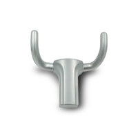 Крючок двухрожковый EVA BULL / алюминий матовый SC 4313