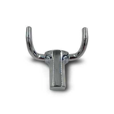 Крючок двухрожковый EVA BULL / хром PC 4311